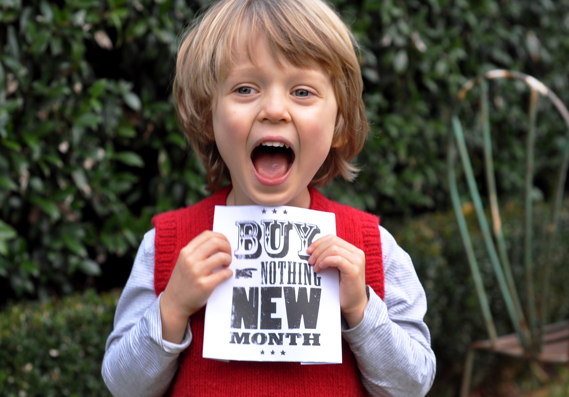 Buy Nothing New Month